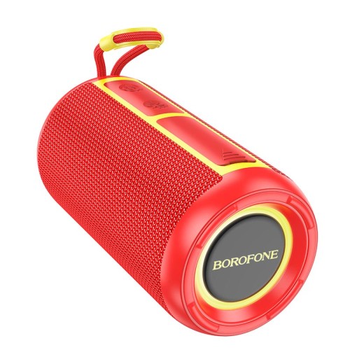 Акустика Borofone Noble sports BT speaker BR37 |BT5.3, USB/TF/FM/AUX, TWS, 5Wx2, 2h| red