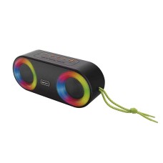 Акустика BKK waterproof BT Speaker K215 |BT5.3, TWS, AUX/TF/USB/FM, 2*5W| black