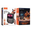 Акустика-караоке HOCO RGB outdoor karaoke BT speaker with dual microphone and display with 800p display DS71 |BT5.0, USB/AUX/TF, 60W, 3h, EQ| black