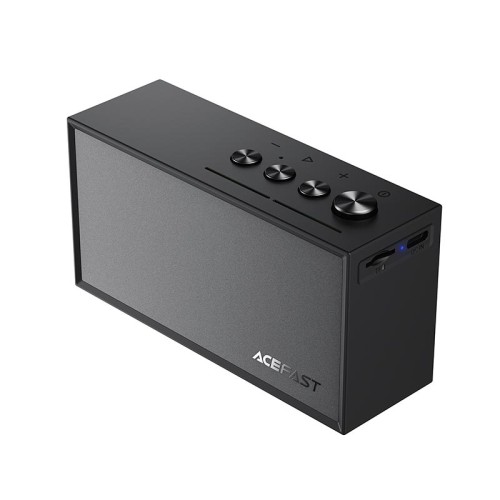 Акустика ACEFAST portable wireless speaker K9 Go IPX4 |BT6.0, TWS/TF, 10h| black