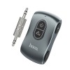 Аудіоадаптер універсальний HOCO Tour Car AUX BT Receiver E73 |BT5.0, TF, Mic, 10h| grey