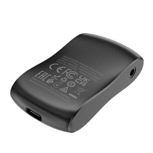 Аудіоадаптер HOCO Journey AUX BT audio receiver/transmitter E73 Pro |BT5.0, 10h| black