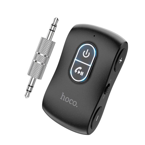 Аудіоадаптер HOCO Journey AUX BT audio receiver/transmitter E73 Pro |BT5.0, 10h| black