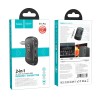 Аудіоадаптер HOCO Journey AUX BT audio receiver/transmitter E73 Pro |BT5.0, 10h| black