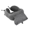 Подушка дорожня  Hoco slow rebound memory foam U-shaped pillow HX70 black