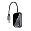 Адаптер ACEFAST CarPlay/Android AUTO wireless adapter for car QC1 grey