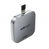 Адаптер ACEFAST AI Box CarPlay/Android AUOTO wireless adapter for car QC2 grey