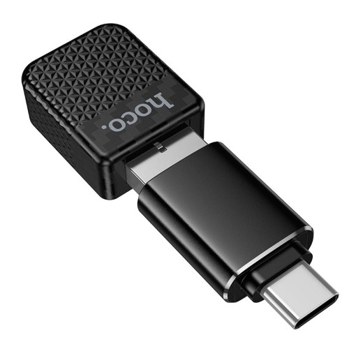 Адаптер HOCO Tony car wireless CarPlay adapter HU3 black