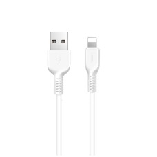 Кабель Hoco lightning X13 |1m, 2.4A| white
