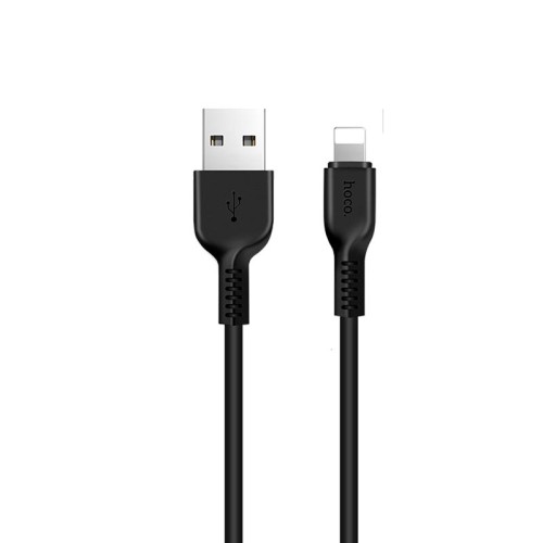 Кабель Hoco lightning X13 |1m, 2.4A| white