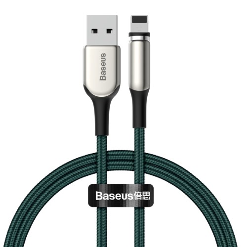 Кабель Baseus Lightning Zinc Magnetic (Charging) |1m, 2A| green