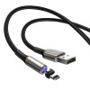 Кабель Baseus Lightning Zinc Magnetic (Charging) |1m, 2A| green
