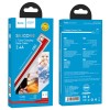 Кабель Hoco Lightning Puissant Silicone U83 |1.2m, 2.4A| red