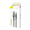 Кабель BASEUS Lightning Cafule (special edition) |1m, 2.4A| (CALKLF-GG1) black-grey