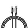Кабель Baseus Type-C to Lightning BMX Sequins MFI certified |1.2,18W/2.4A, PD| (CATLLP-A01) black