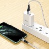 Кабель Hoco Lightning Excellent charging data cable X50 |1m, 2.4A| grey