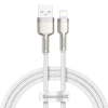 Кабель BASEUS Lightning Cafule Series Metal Data Cable |1M, 2.4A| (CALJK-A05) black