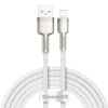 Кабель BASEUS Lightning Cafule Series Metal Data Cable |2M, 2.4A| (CALJK-B02) black