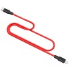 Кабель HOCO Type-C to Lightning Silicone PD charging data cable X21 Plus |1m, 3A, 20W| black-white