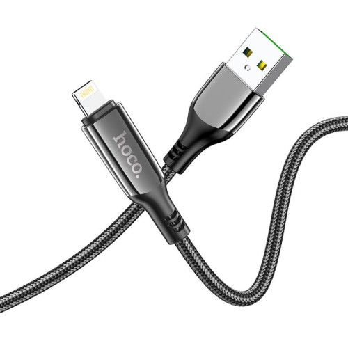 Кабель Hoco Lightning Extreme charging data cable S51 |1.2m, 2.4A| blue