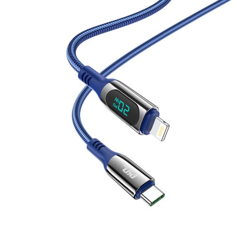 Кабель Hoco Type-C to Lightning Extreme PD charging data cable S51 |1.2m, 20W| black