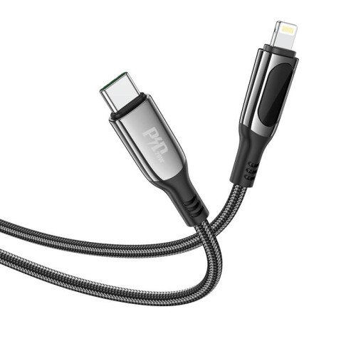 Кабель Hoco Type-C to Lightning Extreme PD charging data cable S51 |1.2m, 20W| black