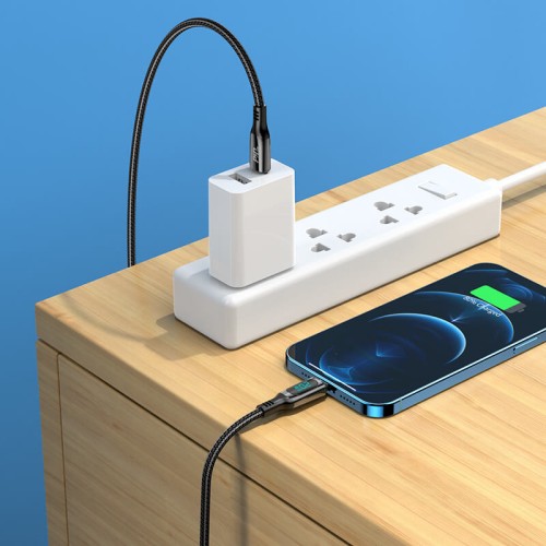 Кабель Hoco Type-C to Lightning Extreme PD charging data cable S51 |1.2m, 20W| blue