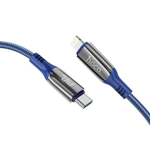 Кабель Hoco Type-C to Lightning Extreme PD charging data cable S51 |1.2m, 20W| blue