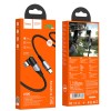 Кабель Hoco Type-C to Lightning Orbit PD data cable U100 |1.2m, 20W| black