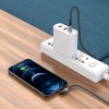 Кабель Hoco Type-C to Lightning Orbit PD data cable U100 |1.2m, 20W| black