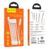 Кабель Hoco Lightning Magnetic absorption charging data cable U103 |1m, 2.4A| black