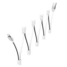 Кабель Hoco Lightning Magnetic absorption charging data cable U103 |1m, 2.4A| white