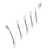 Кабель Hoco Lightning Magnetic absorption charging data cable U103 |1m, 2.4A| white