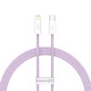 Кабель BASEUS Type-C to Lightning Dynamic Series Fast Charging Data Cable |1m, 20W| (CALD000003) blue
