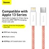 Кабель BASEUS Type-C to Lightning Dynamic Series Fast Charging Data Cable |2m, 20W| (CALD000102) orange