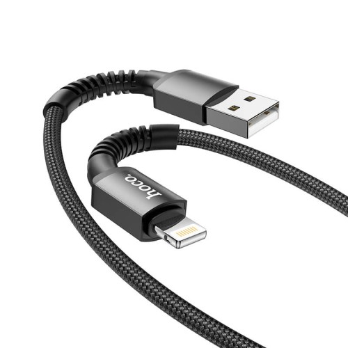 Кабель Hoco Lightning Especial charging data cable for X71 |1m, 2.4A| blue