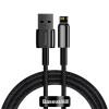 Кабель BASEUS Lightning Tungsten Gold Fast Charging |1.2m, 2.4A| (CALWJ-01) black