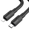 Кабель Hoco Type-C to Lightning Solid PD charging data cable X84 |1M, 20W| white