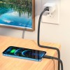 Кабель Hoco Type-C to Lightning Solid PD charging data cable X84 |1M, 20W| black