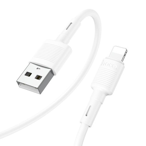 Кабель HOCO Lightning Victory charging data cable X83 |1m, 2.4A| black