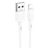 Кабель HOCO Lightning Victory charging data cable X83 |1m, 2.4A| white