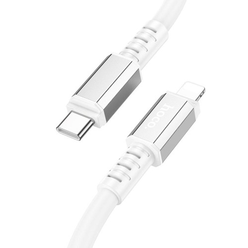 Кабель Hoco Type-C to Lightning Strength PD charging data cable X85 |1m, 20W| black