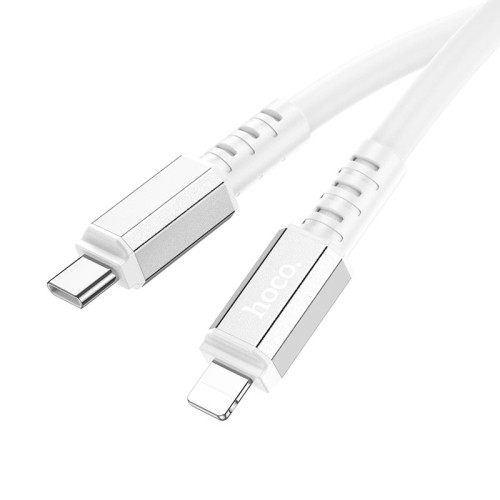 Кабель Hoco Type-C to Lightning Strength PD charging data cable X85 |1m, 20W| black