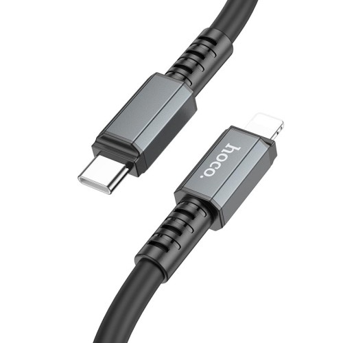 Кабель Hoco Type-C to Lightning Strength PD charging data cable X85 |1m, 20W| white