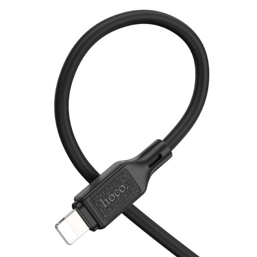 Кабель HOCO Type-C to Lightning Cool silicone PD charging data cable X90 |1m, 20W, 3A| white