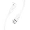 Кабель HOCO Type-C to Lightning Magic silicone PD charging data cable X87 |1m, 3A, 20W| red