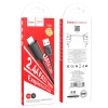 Кабель HOCO Lightning Gratified charging data cable (packaged) X88 |1m, 2.4A| white