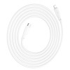 Кабель HOCO Type-C to Lightning Force fast charging data cable X93 |2m, 20W| white