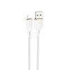 Кабель HOCO Lightning Goldentop charging data cable X95 |1m, 2.4A| white