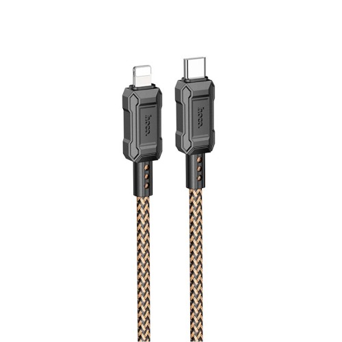 Кабель Hoco Type-C to Ligtning Leader PD charging data cable X94 |1m, 20W| gold